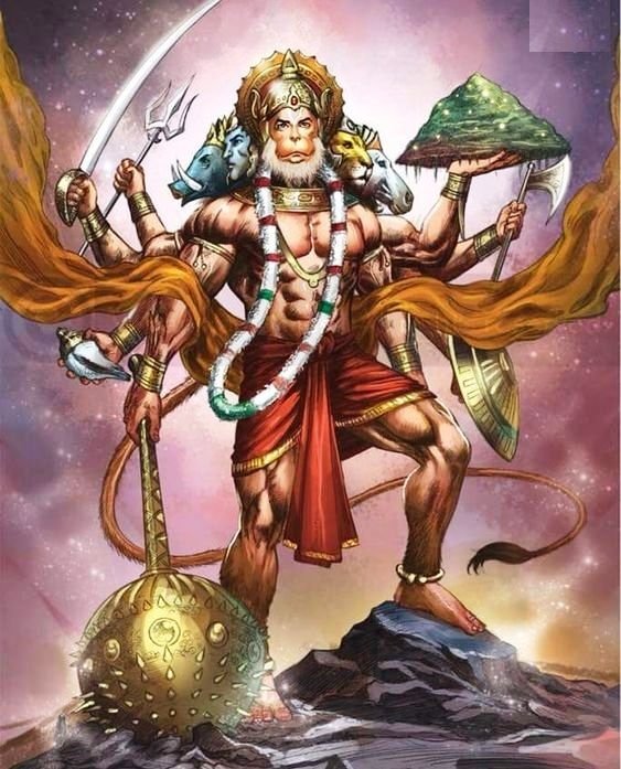 हनुमान जी के पंचमुख रूप की रहस्यगाथा: अद्भुत शक्ति, भक्ति और आत्मज्ञान का प्रतीक