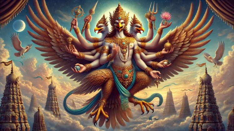 गरुड़: दिव्य वाहक, तंत्र रक्षक और ब्रह्मांडीय गूढ़ता का प्रतीक