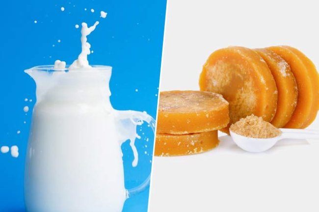 दूध में गुड़ मिलाकर पीने के अद्भुत फायदे