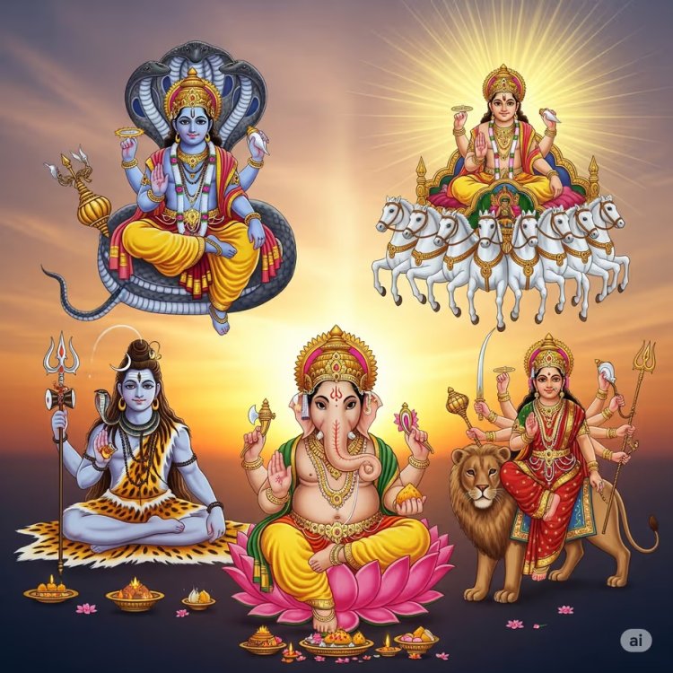 पंचदेव कौन हैं और इनकी पूजा का महत्व क्या है, इस पर संक्षिप्त में समझते हैं: